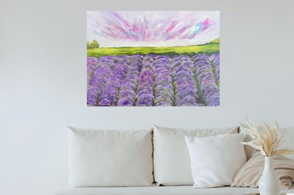 Lavendel/Lavendel - Abstrakte Landschaften kaufen